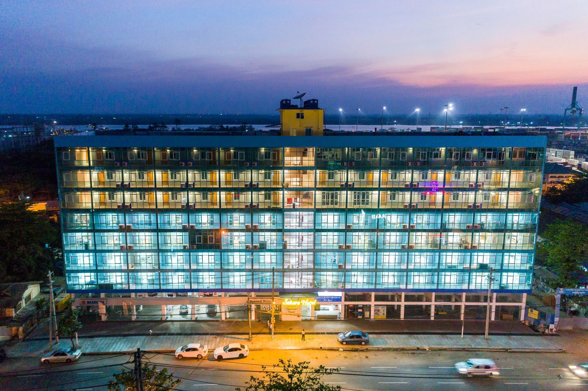 Sakura Hotel Yangon Luaran gambar